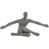 ESPRIT - Decoratief Figuur - Grijs - Hars - 57 x 19,5 x 26,8 cm