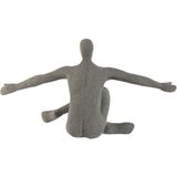 ESPRIT - Decoratief Figuur - Grijs - Hars - 57 x 19,5 x 26,8 cm