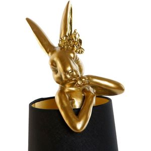 Home ESPRIT - Bureaulamp - Zwart Gouden - Hars - Modern Ontwerp