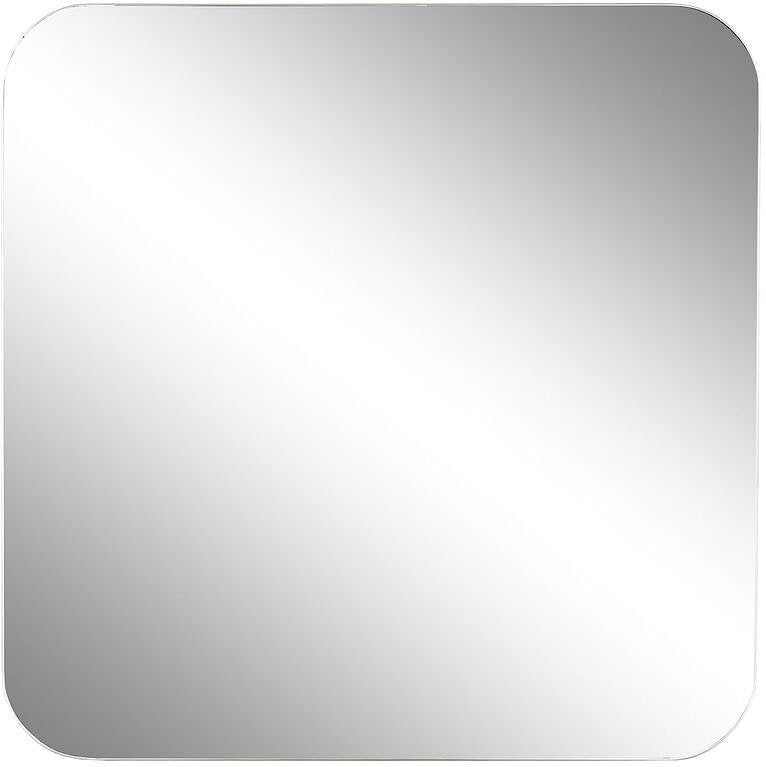 Home ESPRIT Wandspiegel - Natuurlijk Hout - Scandi Ontwerp - 60 x 5 x 60 cm