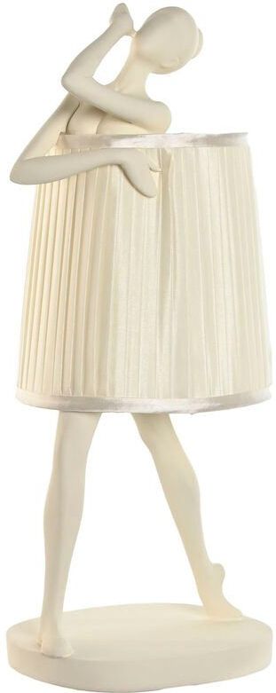 Home ESPRIT - Bureaulamp - Wit - Hars - 40 W - 220 V - Modern