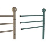 ESPRIT - Handdoekenrek - Beige - Turkoois - Metaal - 2 Stuks