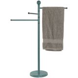 ESPRIT - Handdoekenrek - Beige - Turkoois - Metaal - 2 Stuks