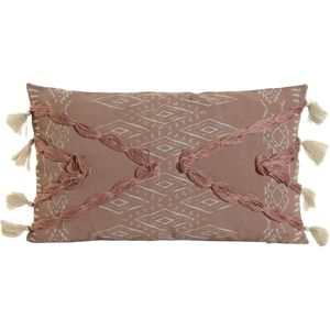 Home ESPRIT Kussen, wit, terracotta, boho, 50 x 5 x 30 cm