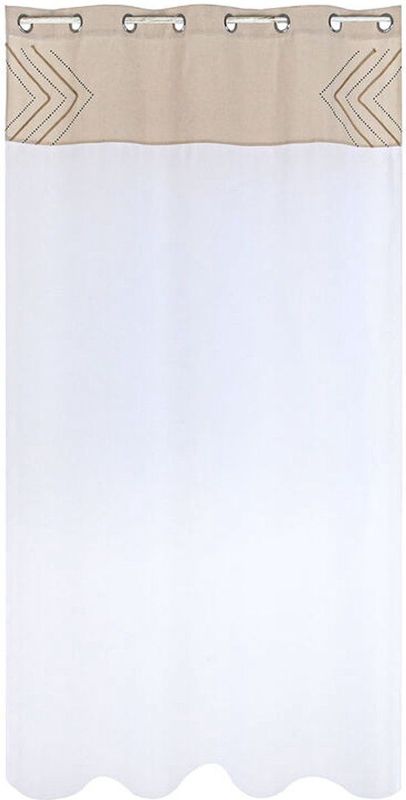 ESPRIT - Gordijnen Home - 140 x 260 cm - Katoen Polyester Jute - Lichtdoorlatend