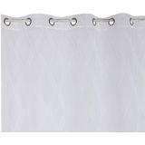 ESPRIT - Gordijnen - Wit - Polyester - 140 x 260 cm