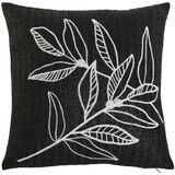 ESPRIT - Kussen - Wit Zwart - Polyester - 42 x 15 x 42 cm