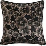 ESPRIT - Kussen - Zwart - Goud - Polyester - 45 x 15 x 45 cm