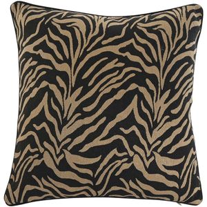 Esprit - Kussen - Zwart - Goud - Polyester