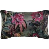 Kussen - Bedrukt Chic - Polyester Fluweel - 50 x 10 x 30 cm