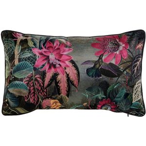 Kussen - Bedrukt Chic - Polyester Fluweel - 50 x 10 x 30 cm