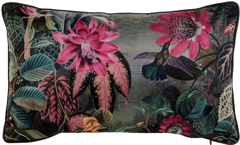 Kussen - Bedrukt Chic - Polyester Fluweel - 50 x 10 x 30 cm