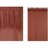 ESPRIT - Gordijn - Terra Cotta - Katoen en Polyester