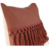 ESPRIT - Kussen - Terra Cotta - Katoen/Polyester