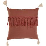 ESPRIT - Kussen - Terra Cotta - Katoen/Polyester