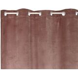 Gordijnen - Grijs - Polyester - Lichtdoorlatend