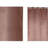 Gordijnen - Grijs - Polyester - Lichtdoorlatend