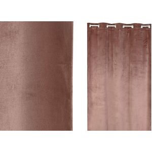 Gordijnen - Grijs - Polyester - Lichtdoorlatend