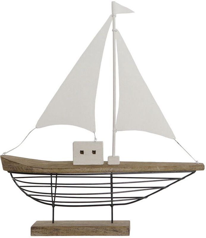 Home ESPRIT - Kaarsenmaker - Wit - Natuurlijk - Verouderde Afwerking