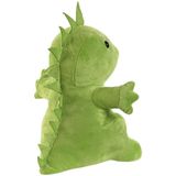 Esprit - Deurhouder - Dinosaurus - Groen Grijs - Katoen - 2 Stuks