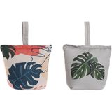 Deurhouder Home ESPRIT Zand 20 x 10 x 25 cm Lakens (2 Stuks)