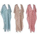 Esprit - Sarong - Bruin Turquoise Koraal - 3 Eenheden - Katoen