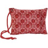 ESPRIT - Kussen - Rood Groen Koraal - 3 Stuks - Katoen Polyester