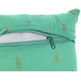 ESPRIT - Kussen - Groen Beige Koraal - Katoen Polyester - 3 Stuks