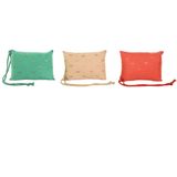 ESPRIT - Kussen - Groen Beige Koraal - Katoen Polyester - 3 Stuks