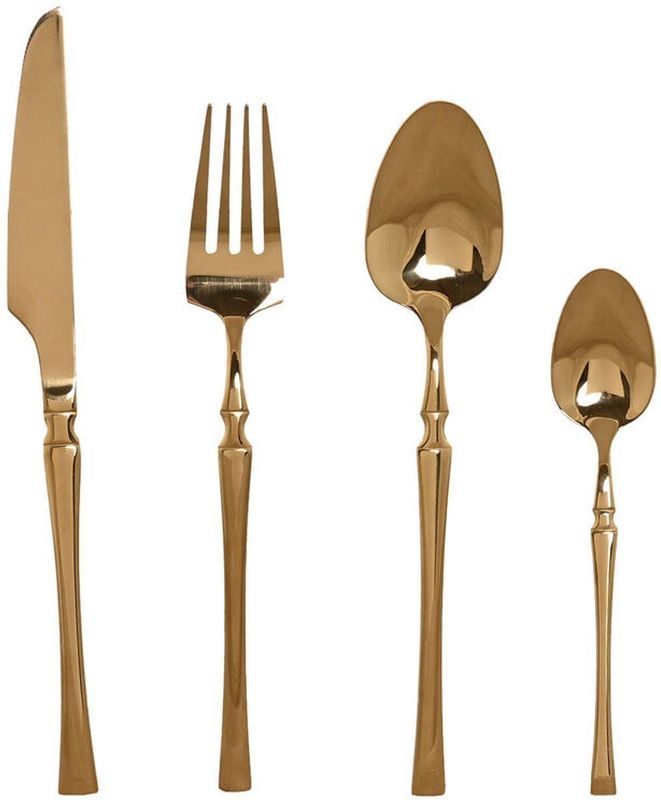 Lepels - RVS - Set van 6