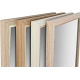 ESPRIT - Wandspiegel - Wit Bruin Beige Grijs - Kristal - 4 Stuks