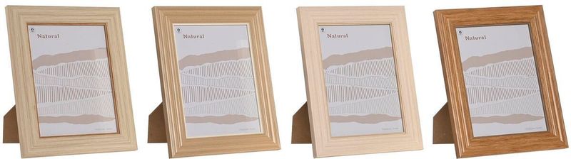 Home ESPRIT - Fotolijsten - Multicolour - Kristal - 21,2 x 1,6 x 26,2 cm - 4 Stuks