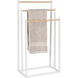 Items - Handdoekenrek - Wit - Bamboe