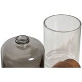 ESPRIT - Badset - Grijs Transparant - Aluminium Kristal Acacia