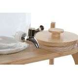 Items - Drank Dispenser - 5.5 Liter - Dubbele Set - Bamboe Verhoger - Tapkraan