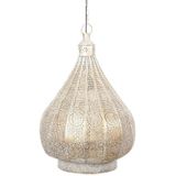 Home ESPRIT - Plafondlamp - Wit - Gouden - Metaal