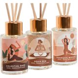 ESPRIT - Luchtverfrisser - Stads - Kristal - 3 Stuks - 30 ml