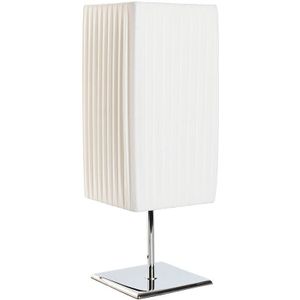 Home ESPRIT - Bureaulamp - Wit - Zilverkleurig - Polyethyleen - Ijzer