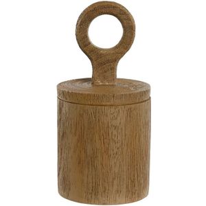 Doos-Juwelenkistje Home ESPRIT Bruin Hars 9 x 9 x 19 cm