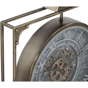 Wandklok - Zwart - Hout - Design