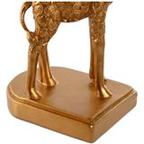 Bureaulamp Home ESPRIT Zwart Gouden 20 x 20 x 53 cm