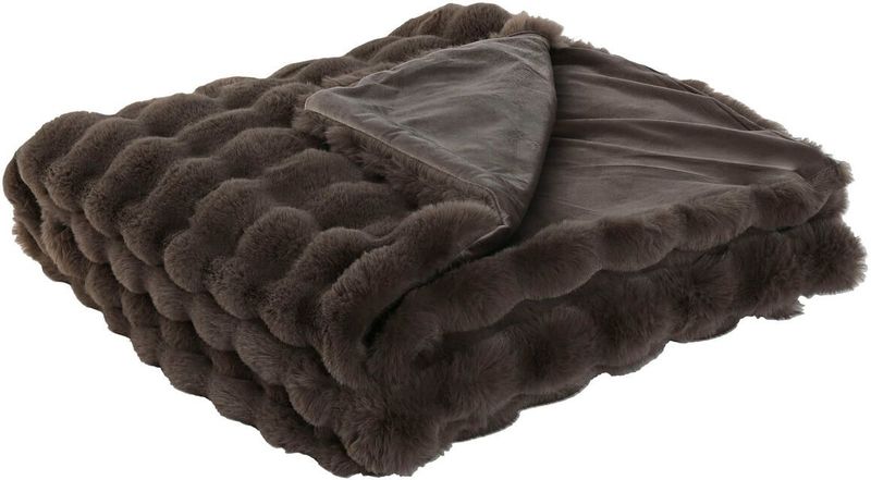 ESPRIT - Deken - Bruin - Polyester