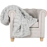 ESPRIT - Deken - Lichtgrijs - Polyester