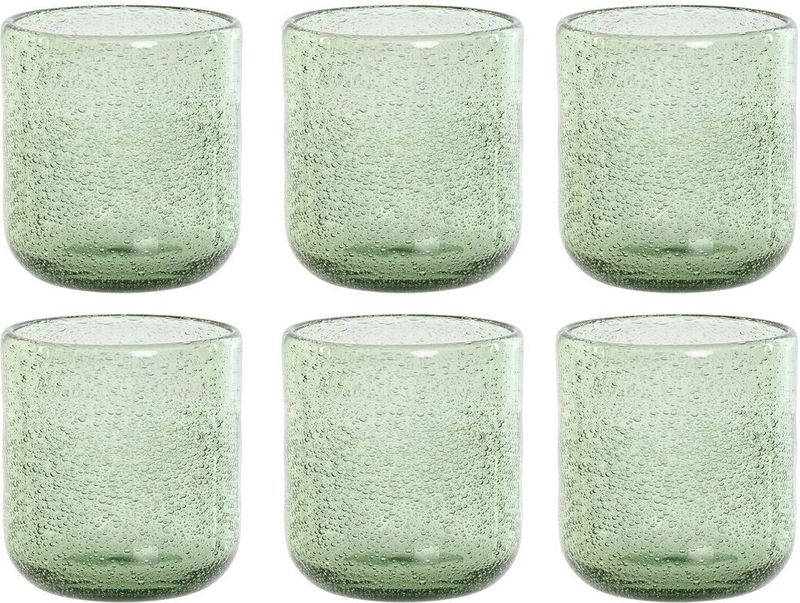 ESPRIT - Glazenset - Groen - Kristal - 320 ml - 6 Stuks