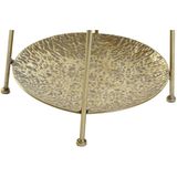 ESPRIT - Fruitschaal - Gouden - Metaal - Arabisch Ontwerp