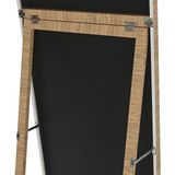 Home ESPRIT - Staande Spiegel - Bruin Beige Grijs - Kristal Polyestyreen