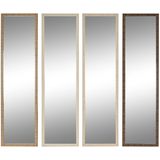 Home ESPRIT - Staande Spiegel - Bruin Beige Grijs - Kristal Polyestyreen