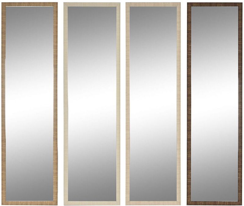 Home ESPRIT - Staande Spiegel - Bruin Beige Grijs - Kristal Polyestyreen