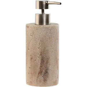 ESPRIT - Zeepdispenser - Crème - Zilverkleurig - Hars - Polyethyleen - Marmer