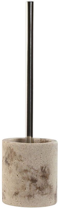 ESPRIT - Toiletborstel - Crème - Zilverkleurig - Hars - Polyethyleen